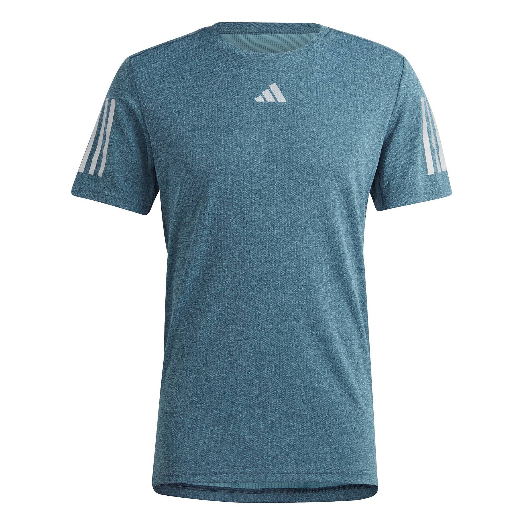 adidas Performance| Herren Laufshirt OWN THE RUN HEATHER TEE