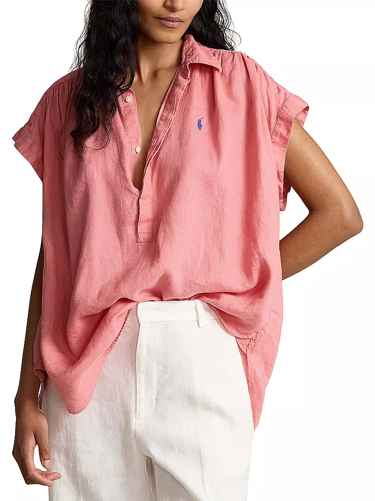 POLO RALPH LAUREN Leinenbluse pink