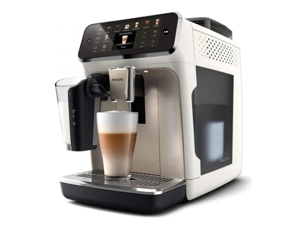 Philips 5500 series EP5543 - Automatisk kaffemaskine med capuccinatore - 15 bar - hvid/krom