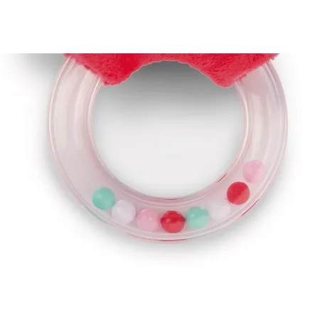 NICI Rasselring MOLANG 11cm auf Header Karte