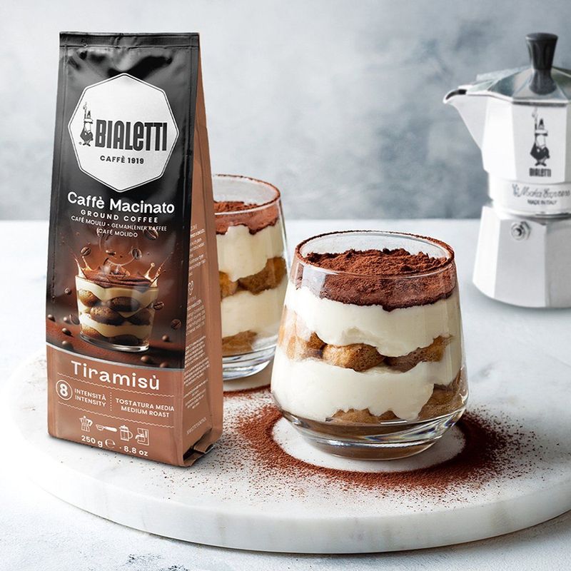 Bialetti - Caffe Macinato Tiramisu - Gemalen Koffie - 250 gram