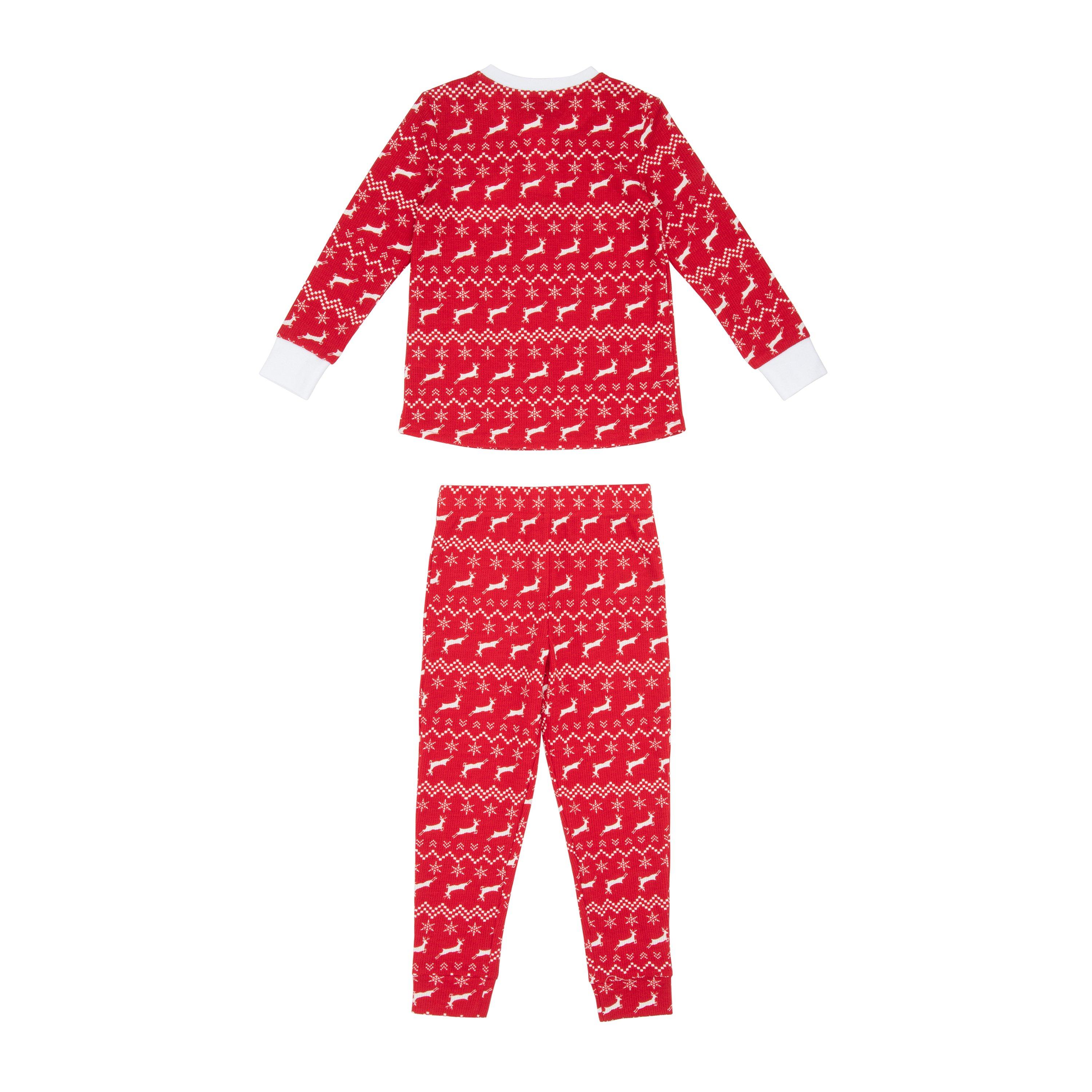 Miso Fairisle Waffle Pyjama Set Infants