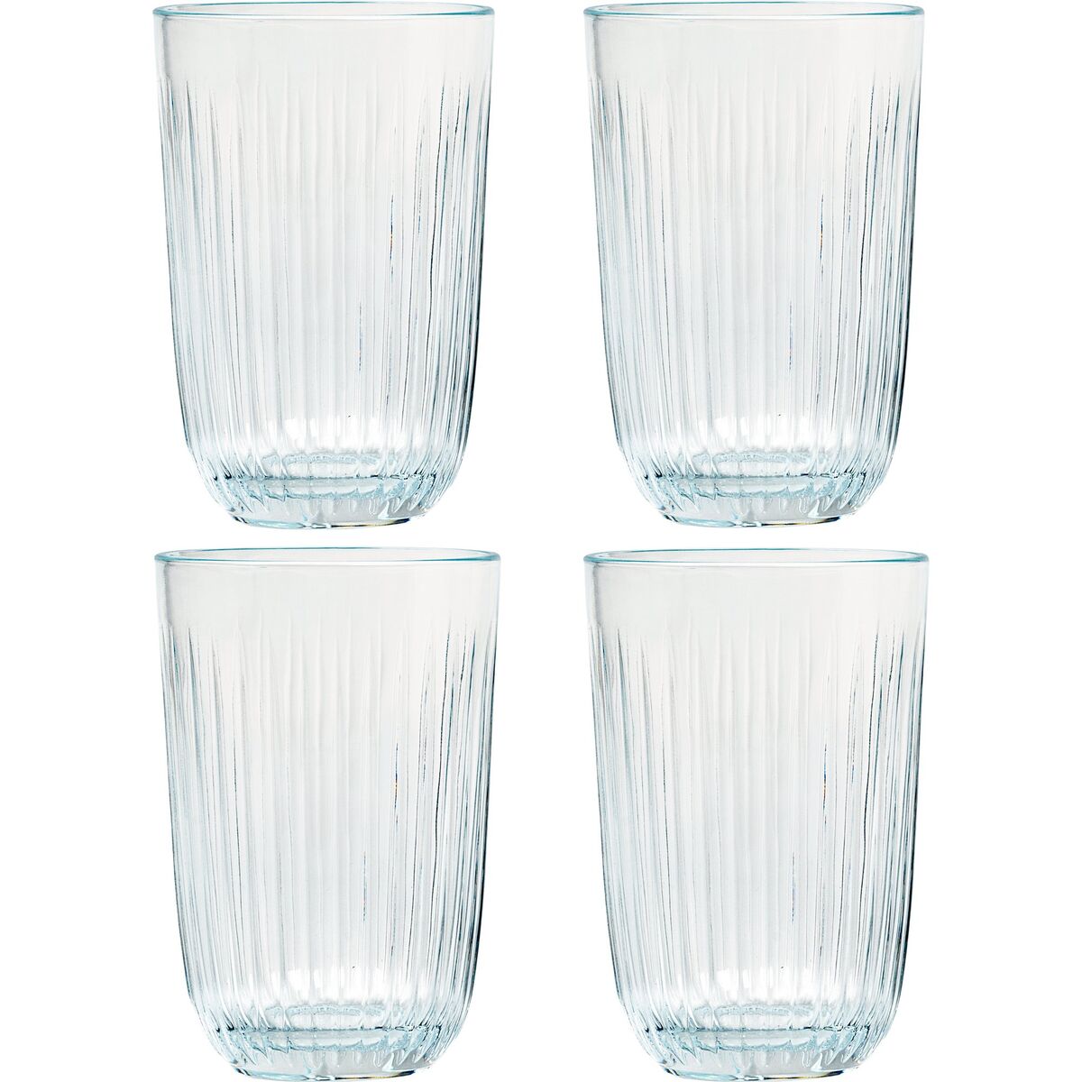 Hammershøi vannglass 37 cl Ø 8 cm 4 stk, klar