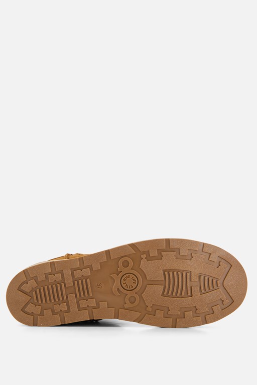 Aqa Gevoerde boots cognac Nubuck