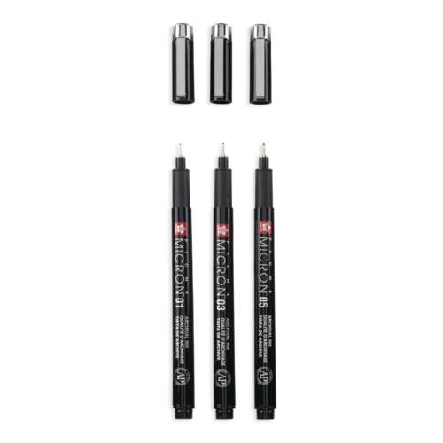 SAKURA® PIGMA MICRON™ BLACK EDITION Sets