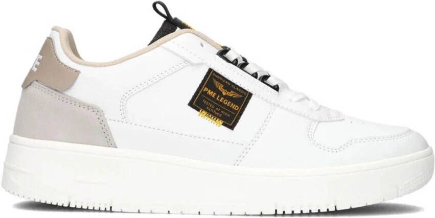 PME Legend Stijlvolle witte sneaker voor heren Multicolor Heren