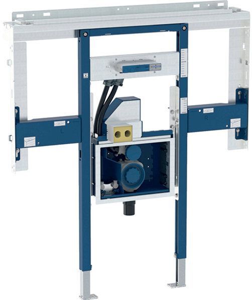 Geberit Duofix element voor Geberit ONE wastafel en Geberit ONE wandkraan, kamerhoog, met verzonken stankafsluiter, met verzonken clip, 111.072.00.1