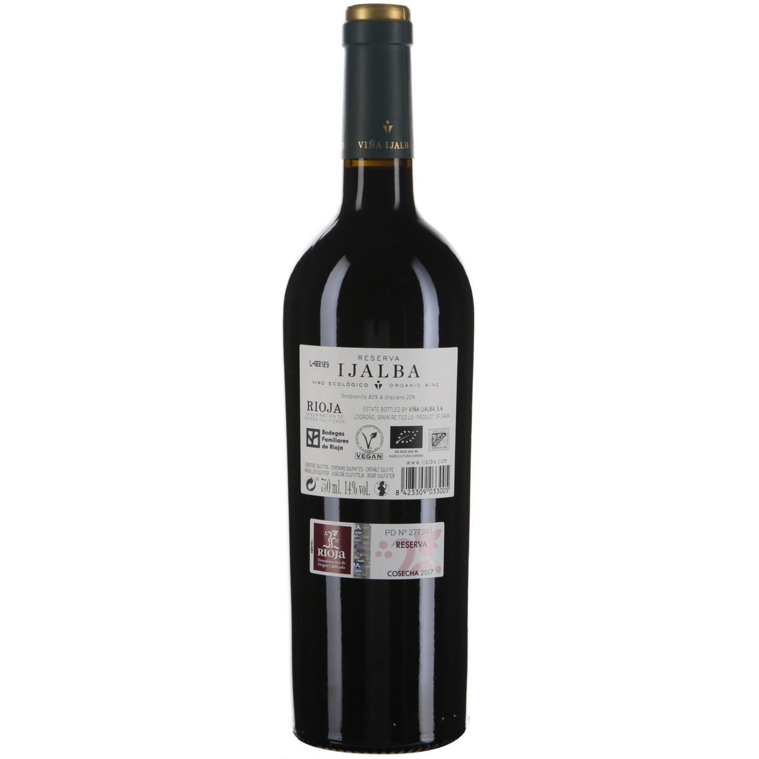 Rioja DOCa Reserva Selección Especial Bodega Viña Ijalba -75cl