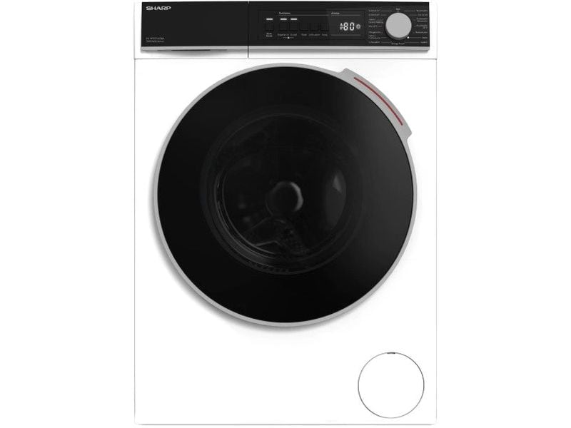 Sharp Waschmaschine ES-NFB714CWA-DE Links Frontloader mit 7 kg Ladekapazität