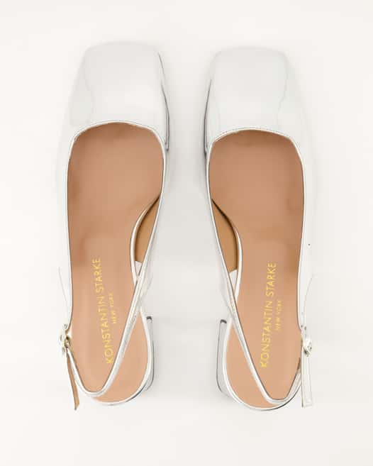 Konstantin Starke 1510 Slingpumps in Silber