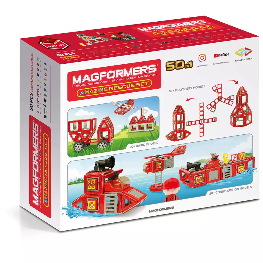 MAGFORMERS® Amazing Rescue Set