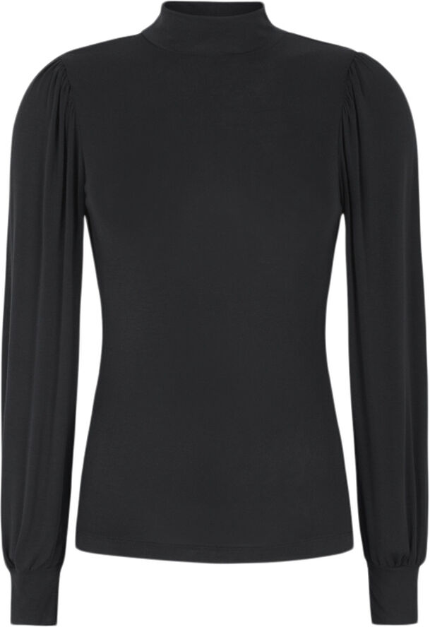 Soft Rebels SRRoman T-Neck Top Black