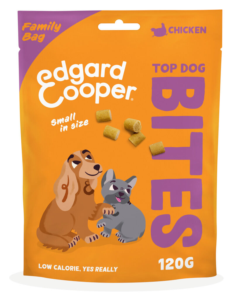 Edgard en Cooper Bites Adult Small - Hondensnack - 120 Gram - kip - S