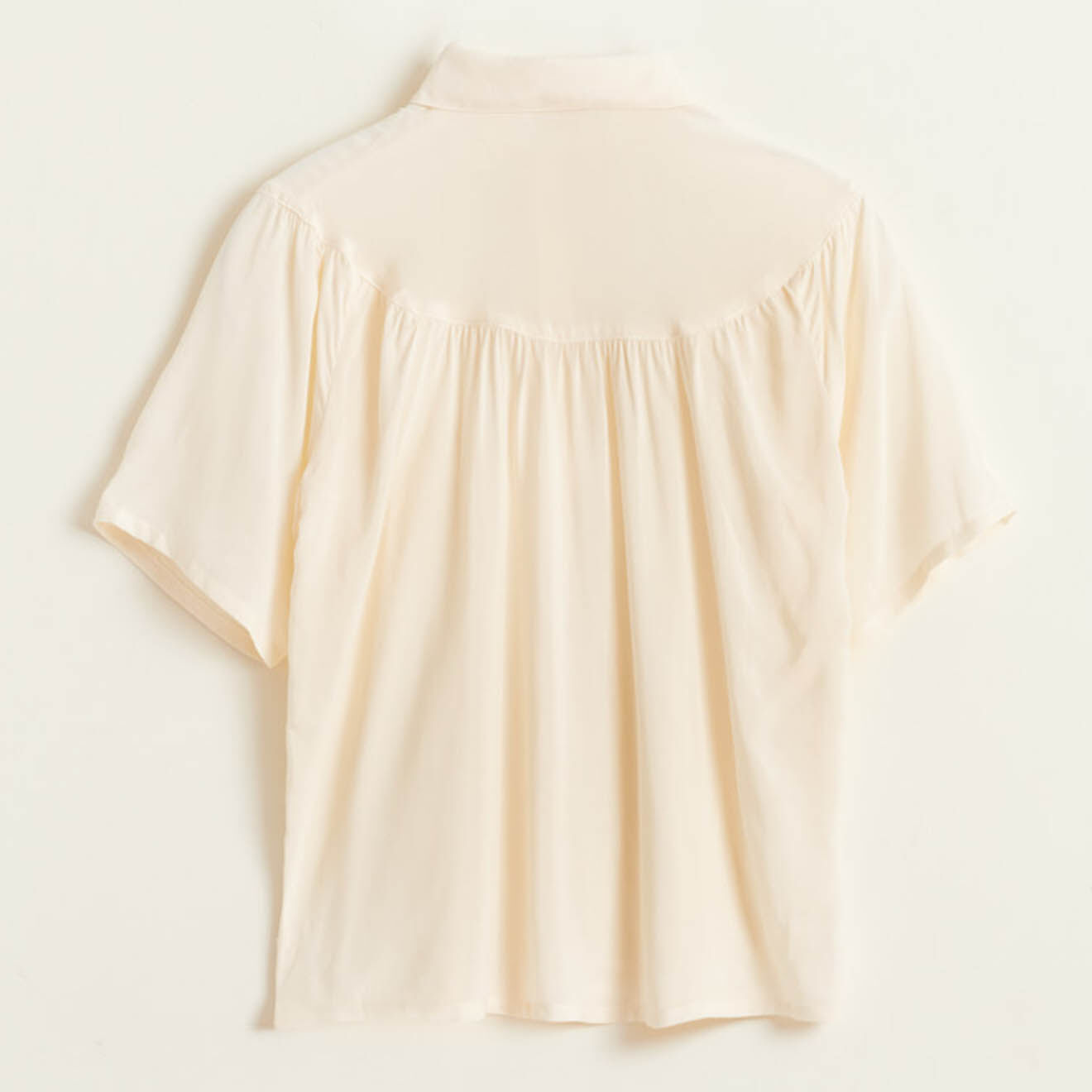 Bellerose Blouse Puppin fluide babydoll écrue