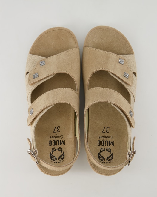 MUBB 766 Sandalen in Beige