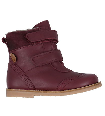 Pom Pom VinterStøvler - Tex - Dark Grape m. Hulm?nster
