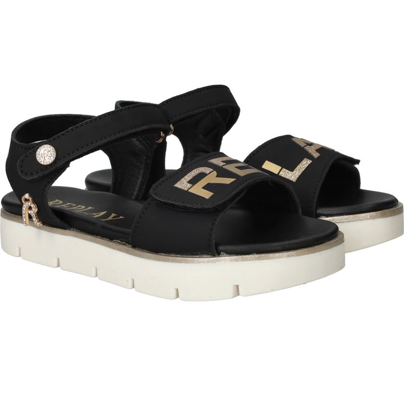 Replay Sandalen Zwart Meisjes