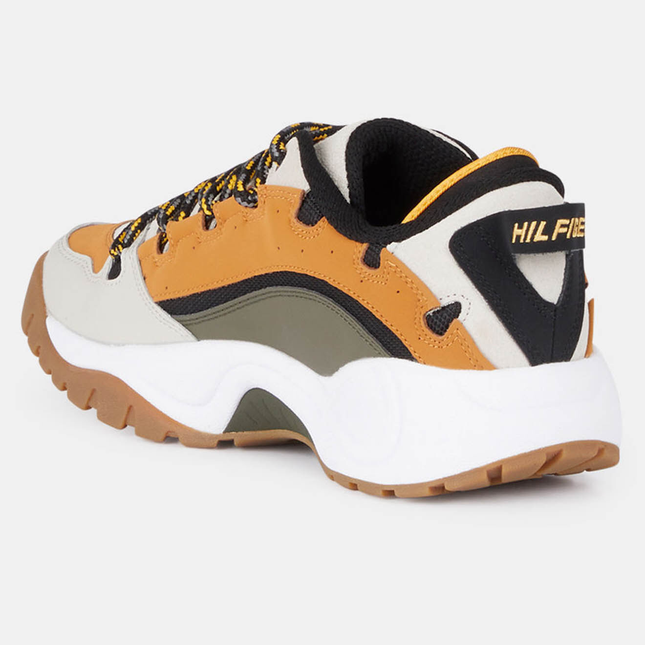 Tommy Hilfiger Baskets en Cuir Key Look Heritage beige/camel