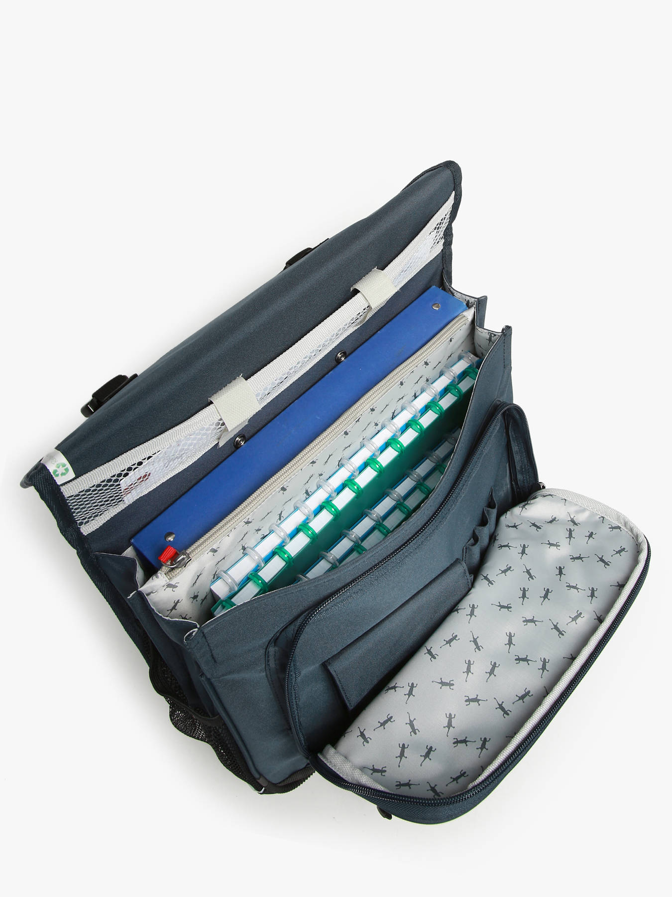 Cartable  roulettes enfant 2 compartiments CAMELEON