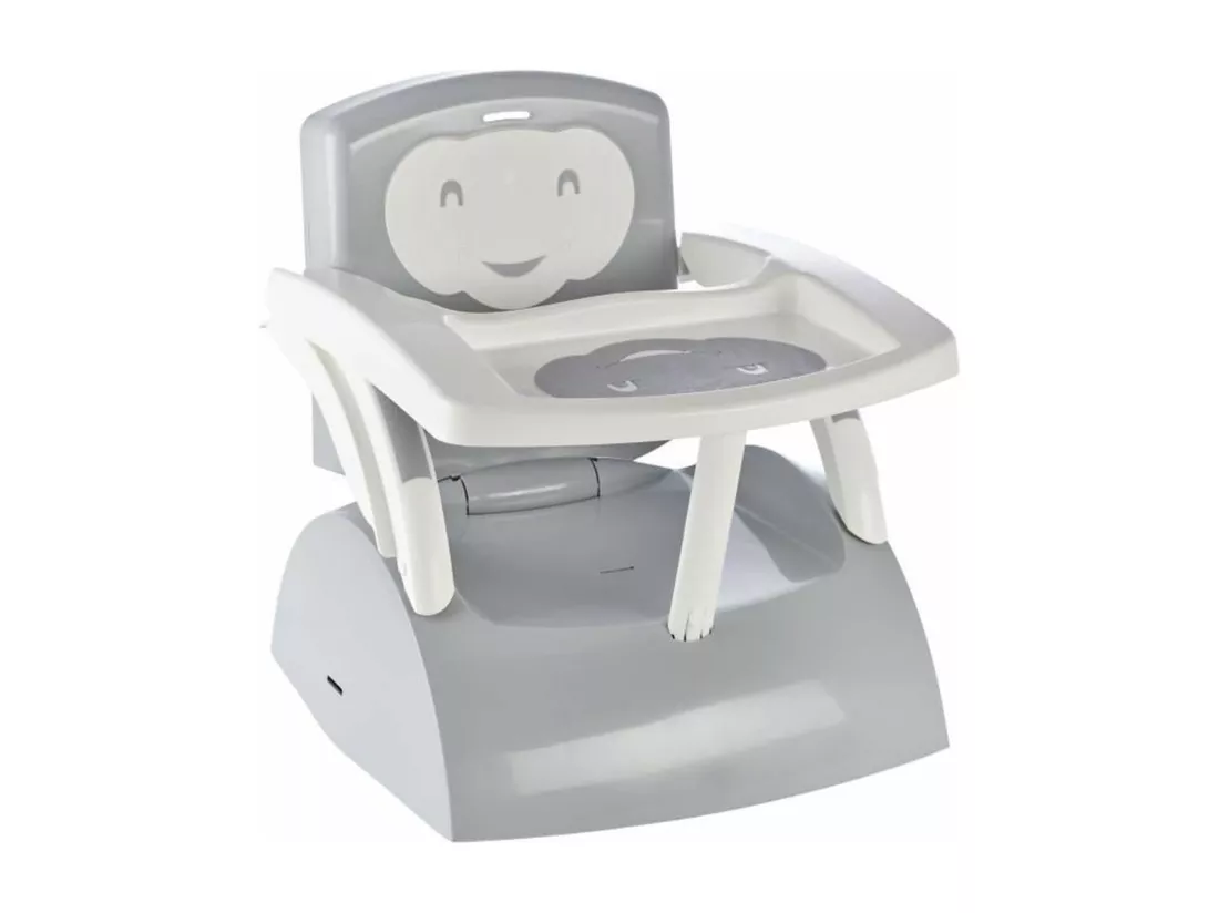 Réhausseur de chaise 2 en 1 gris charme