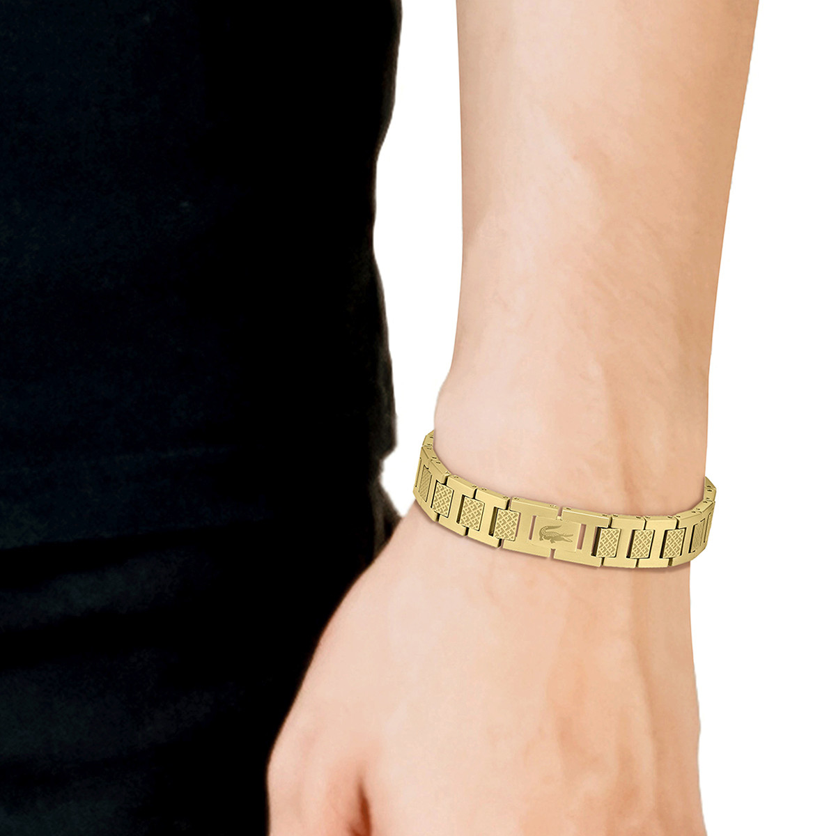 Bracelet LACOSTE acier doré