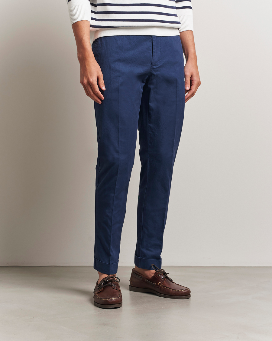 Polo Ralph Lauren Cotton Stretch Trousers Rustic Navy