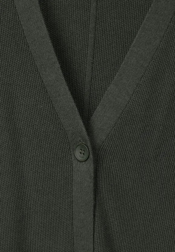 Strickjacke mit Knöpfen - dynamic khaki