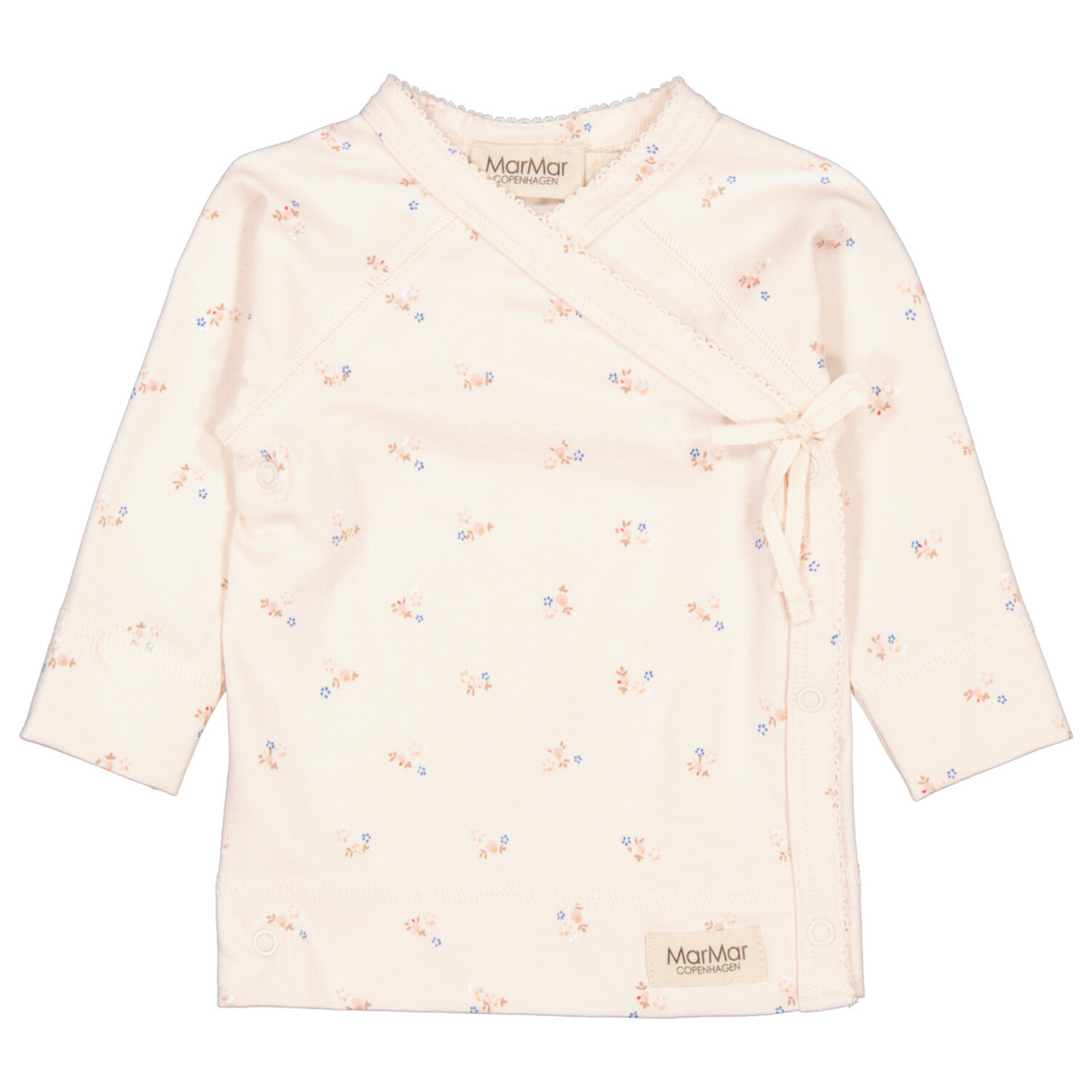 MarMar Copenhagen | Tut Wrap LS | Modal Smooth Print | Anemone
