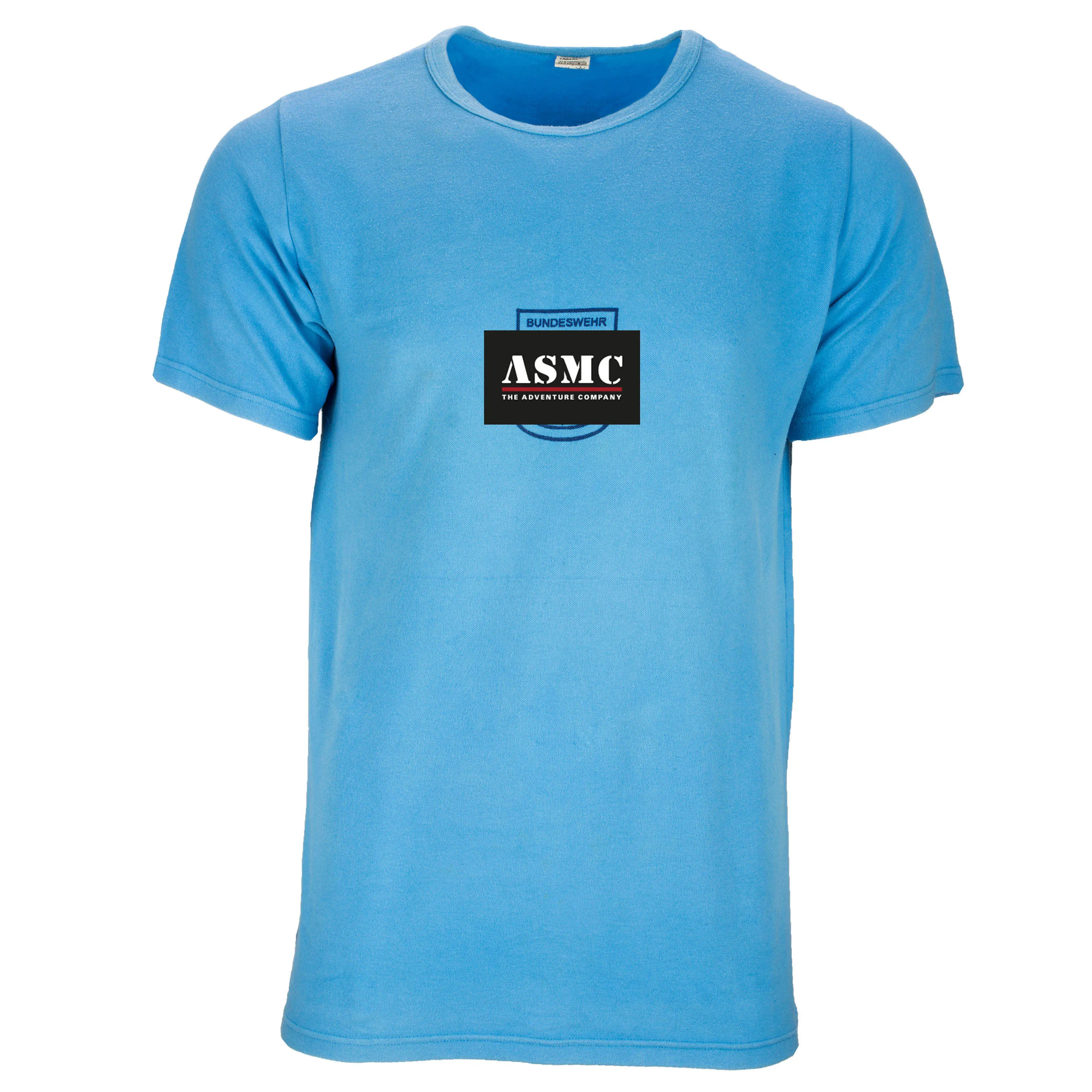 Bundeswehr Original -  BW Sporthemd blau gebraucht