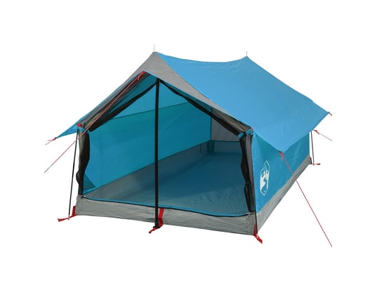 VIDAXL - Pack camping Tente de camping 2 personnes bleu 193x122x96 cm taffetas 18...