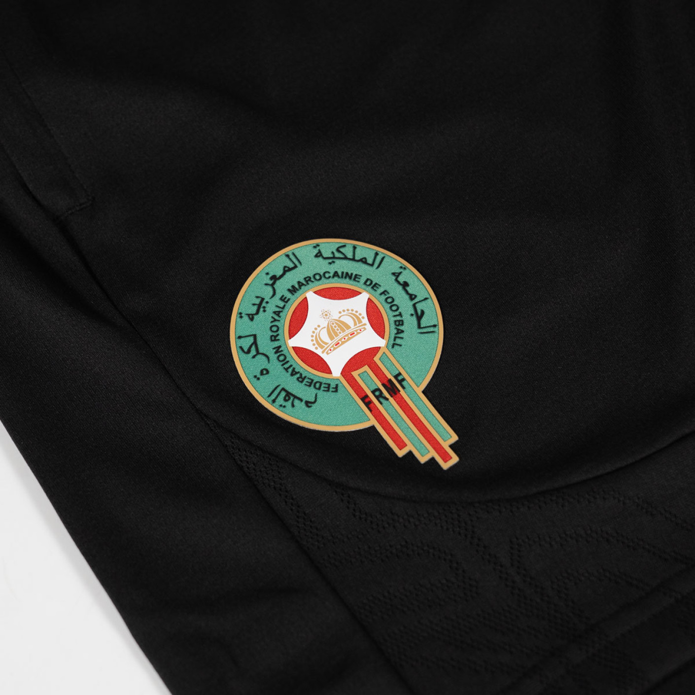 PUMA Marokko Trainingsbroekje 2024-2026 Kids Zwart Zilver