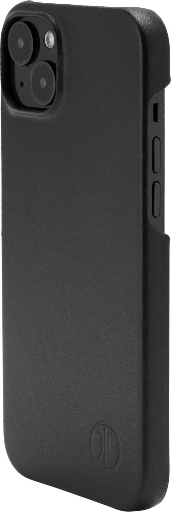 iPhone 15 Echtleder Backcase Hülle Kreuzberg (11008) - Schwarz