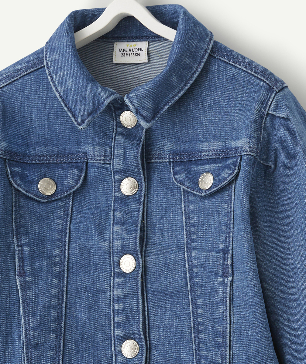VESTE EN JEAN BÉBÉ FILLE LOW IMPACT