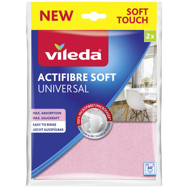 Vileda Actifibre Soft 2 stuks