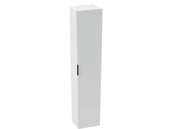 Laufen Jika Cube hvid højskab - H1700 x B320 x D251 mm - med 6 hylder og 1 vendbar dør med softclose