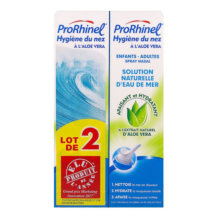 Spray nasal aloe véra 2x100ml