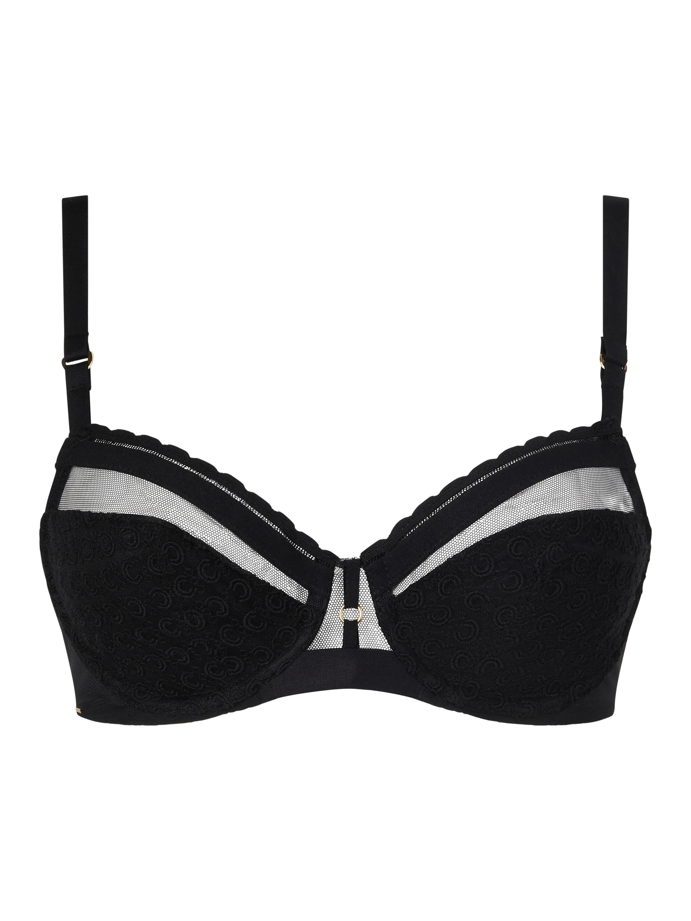MONOGRAM - Soutien-gorge emboîtant broderie | Noir