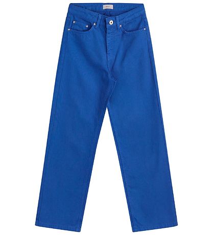 Grønt Jeans - Wide - Digital Blue
