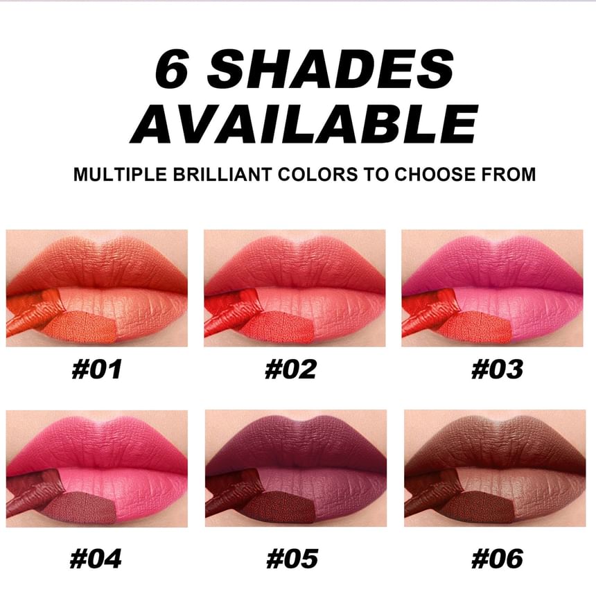HANDAIYAN - Transfer-proof Peel-Off Lip Tint - 6 kleuren