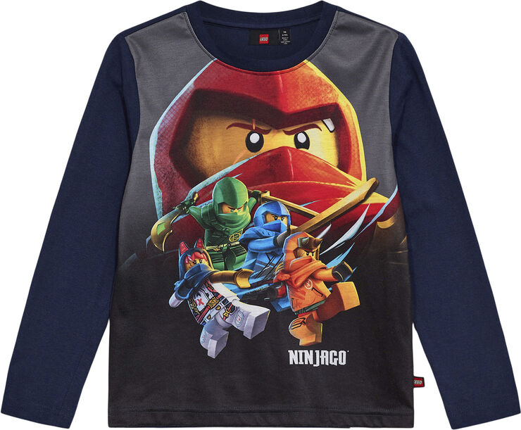 LEGO kidswear-LEGO børnetøj LWTANO 619 - T-SHIRT L/S Blå