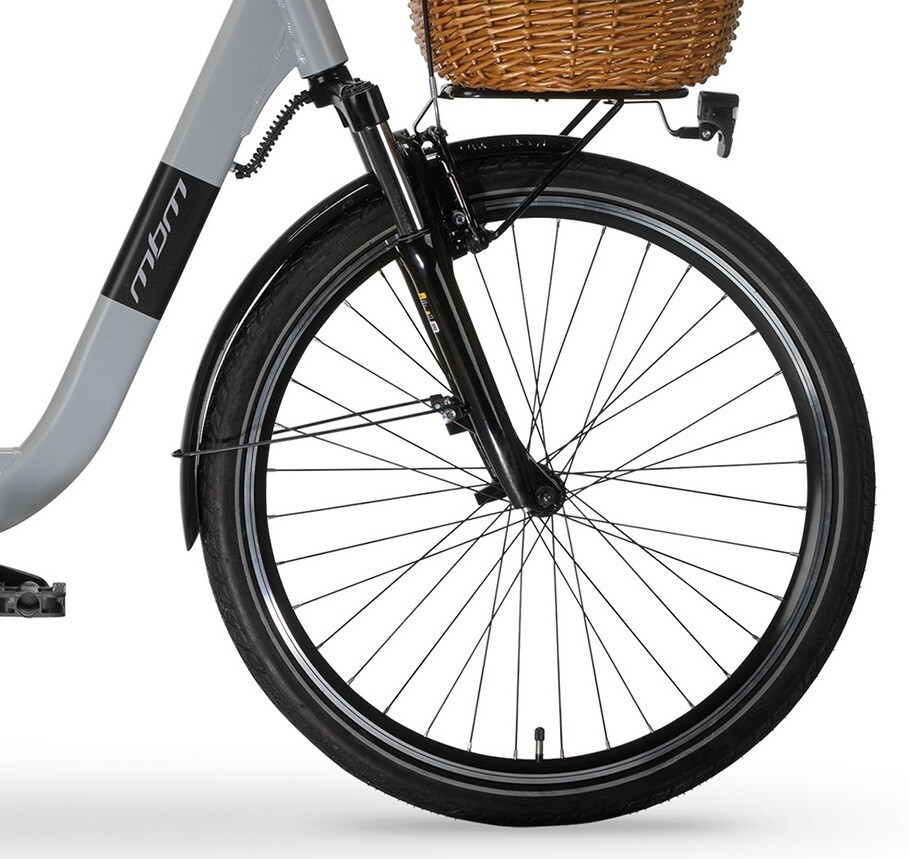 MBM Elektro-Citybike RHEA26 Zoll, grey