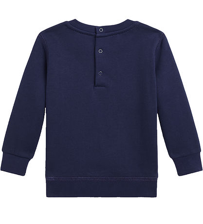Polo Ralph Lauren Sweatshirt - Navy m. Kuscheltier