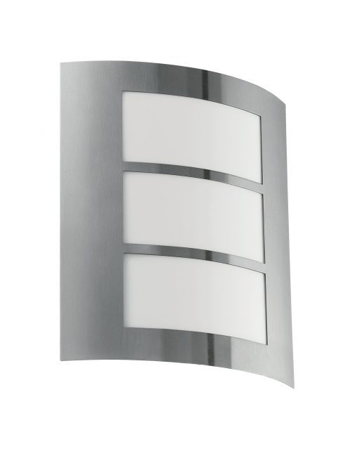 Eglo Wandlamp Outdoor City - Buitenverlichting - Rvs