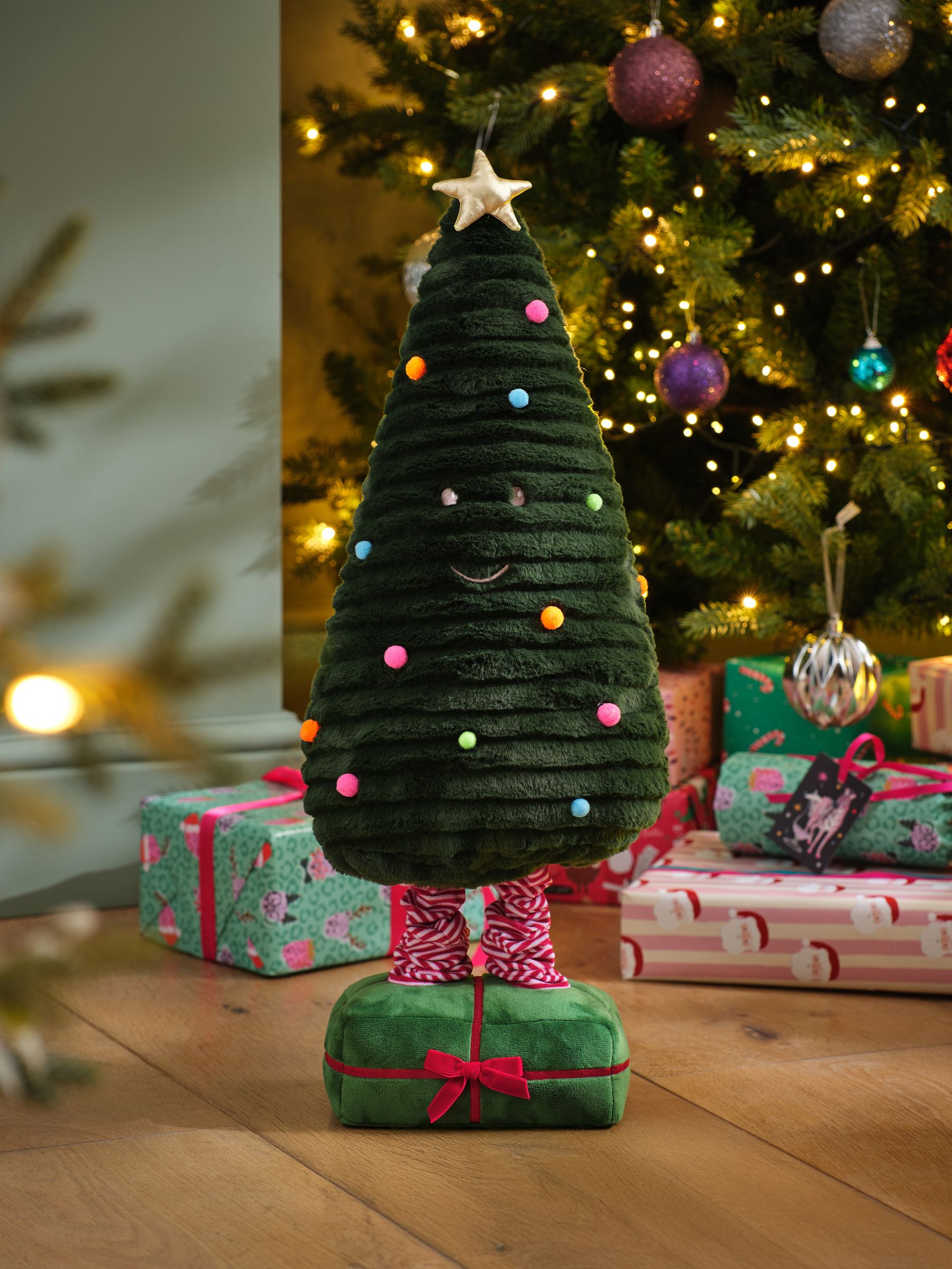 Novelty pluche Kerstmis Ornament