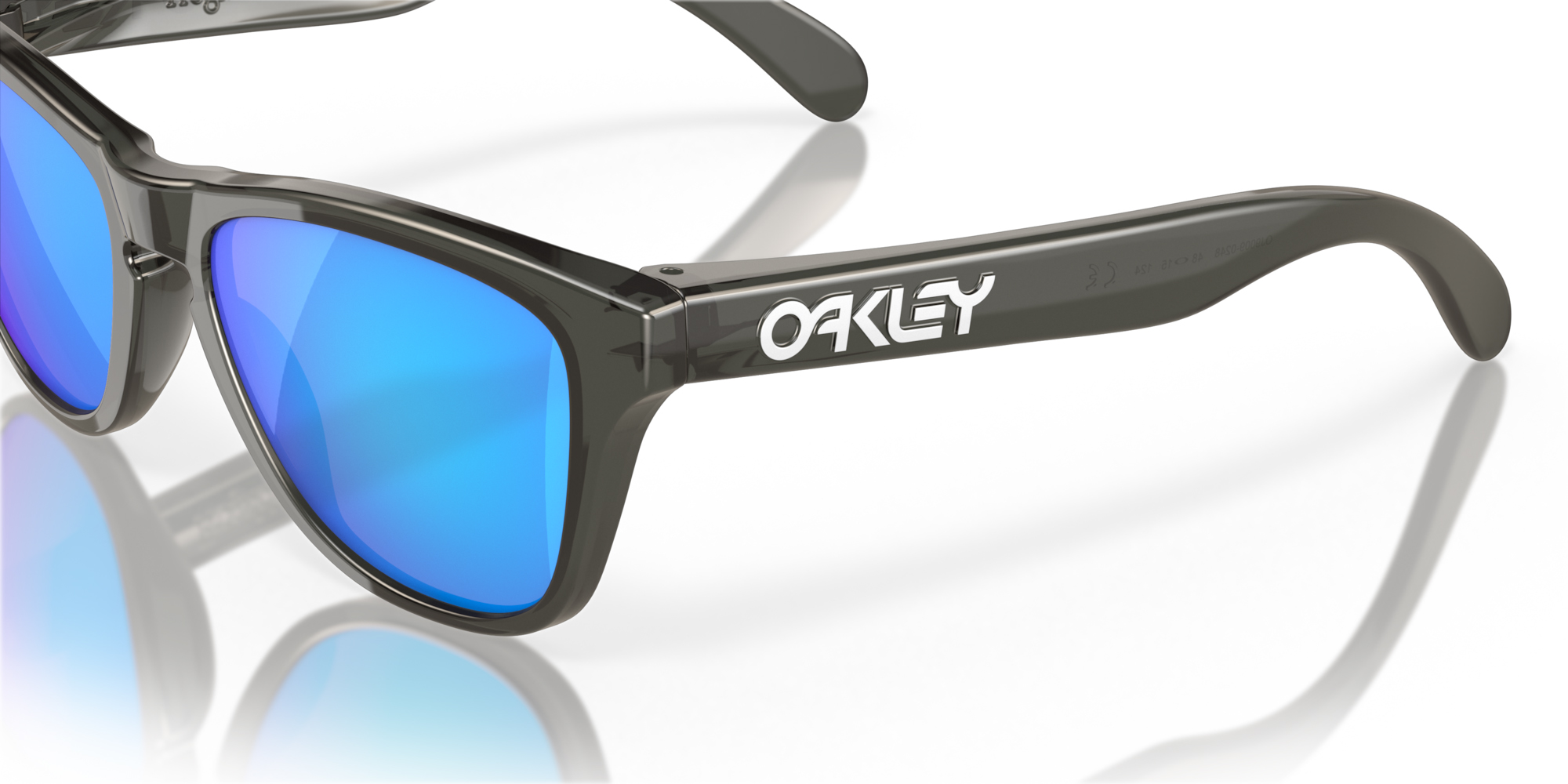 Frogskins XXS 0248/Grey Smoke w/Prizm Sapphire