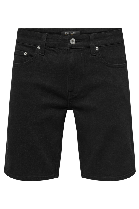 Only & Sons zwarte heren korte broek