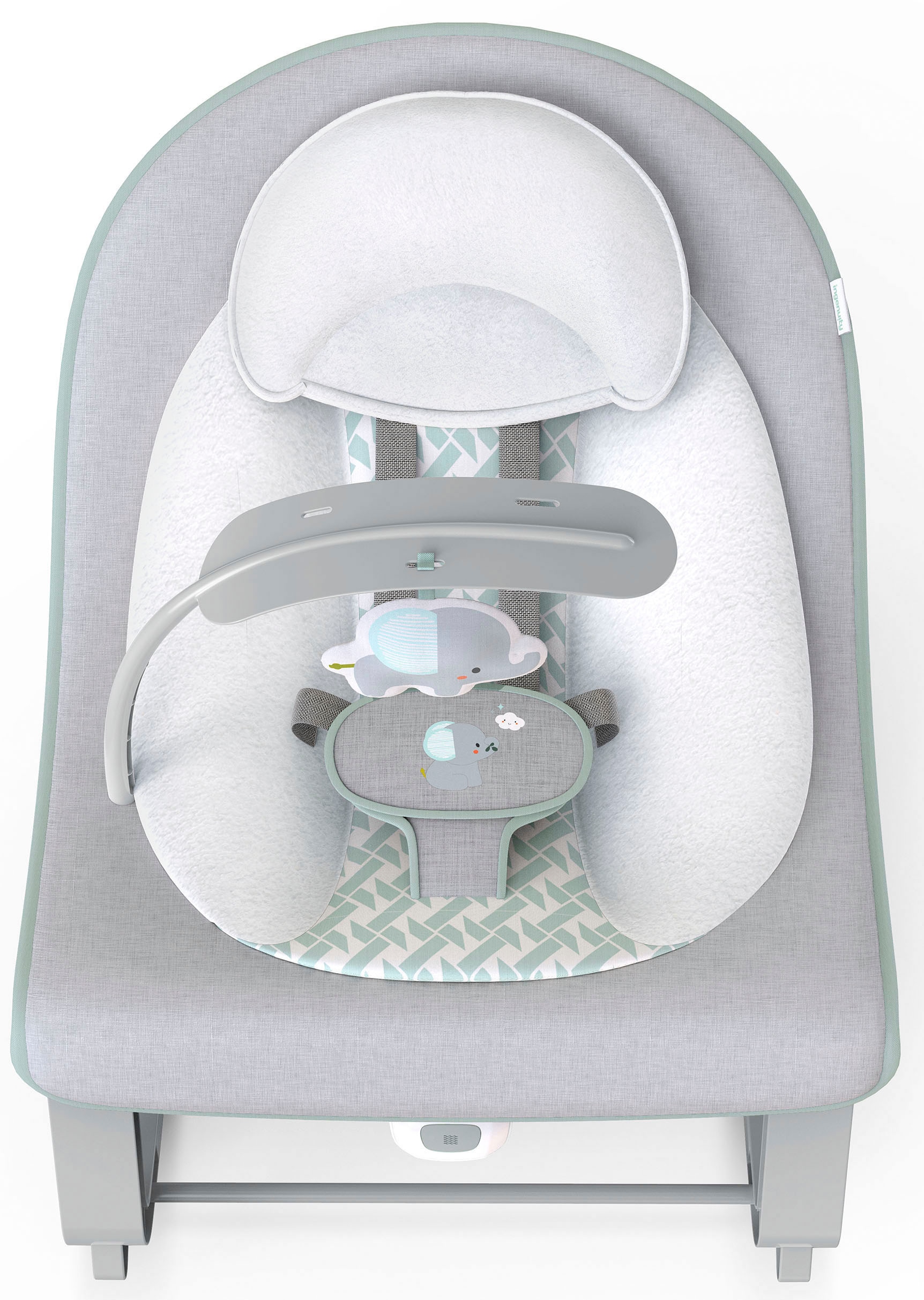 ingenuity Babywippe »Keep Cozy, Weaver« bis 18 kg mit abnehmbarem Hängespielzeug