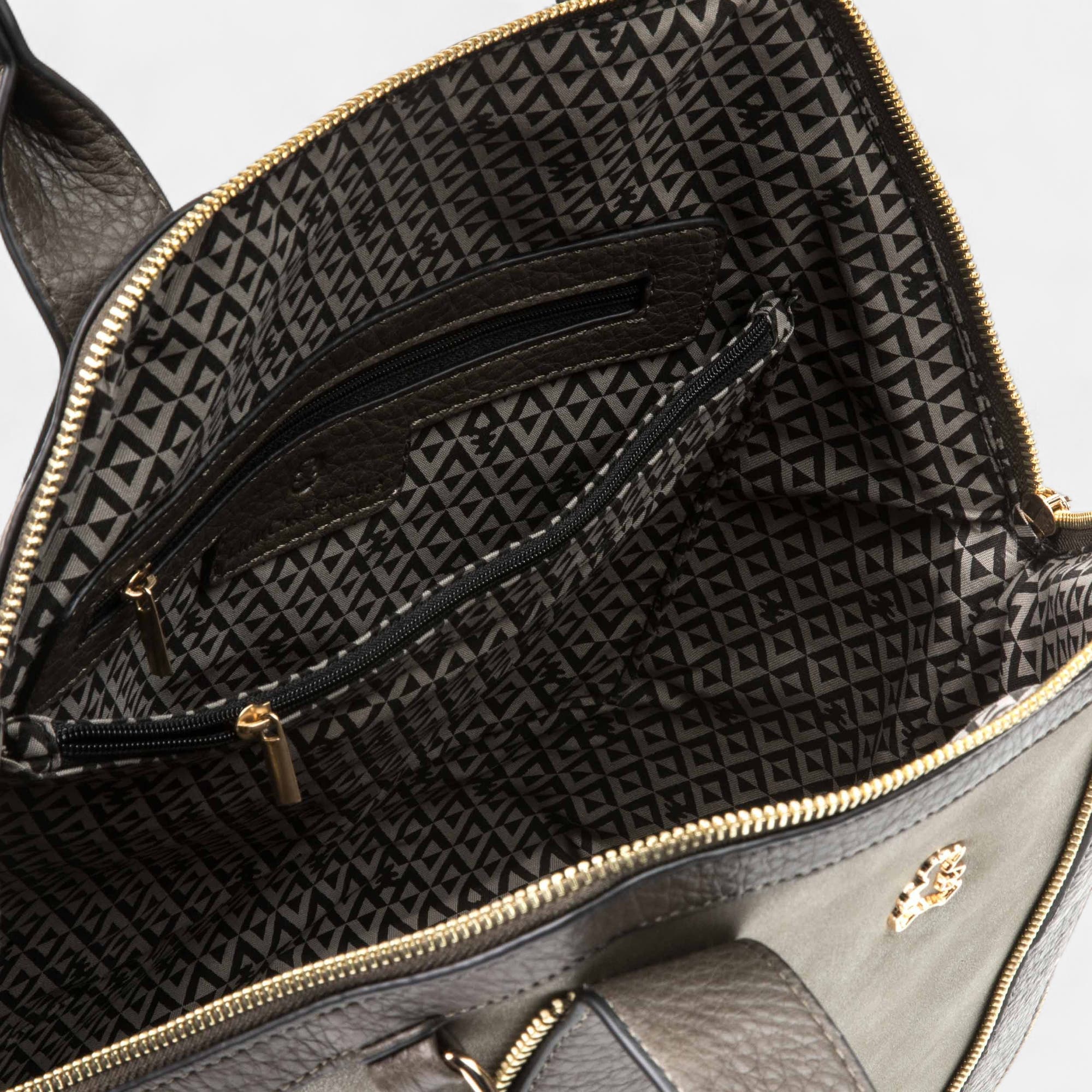 Sac à main kaki