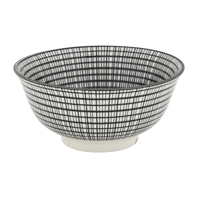 Schaal black print - diverse varianten - ø12 cm