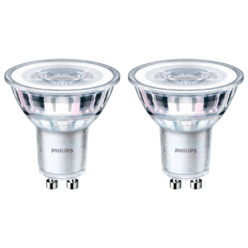 Philips LED spot GU10 50W 2 stuks niet dimbaar
